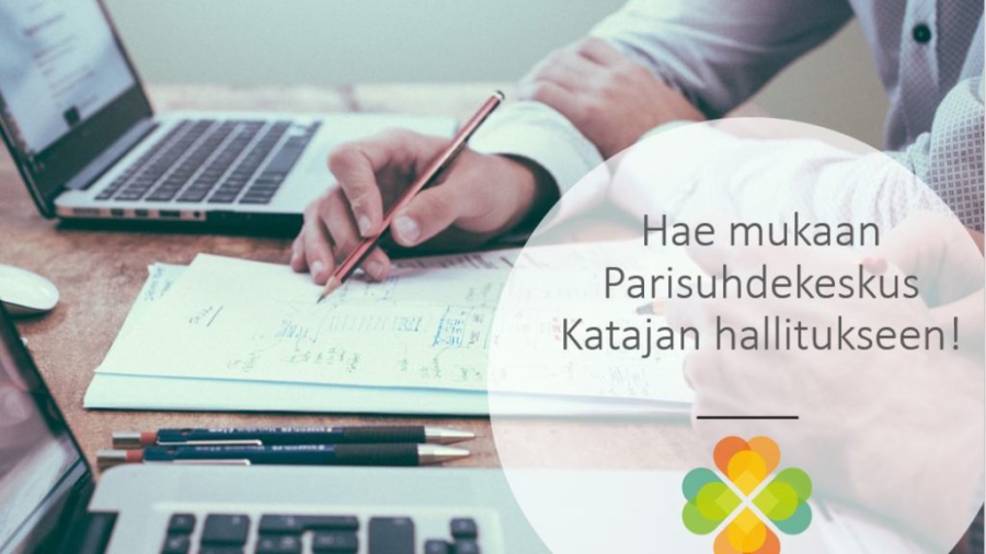 Hae mukaan parisuhdekeskus Kataja hallitukseen - mainos