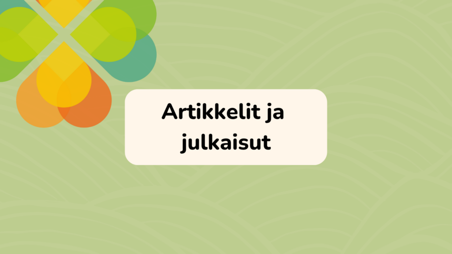 Artikkelit ja julkaisut