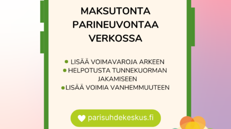 Parineuvontaa verkossa