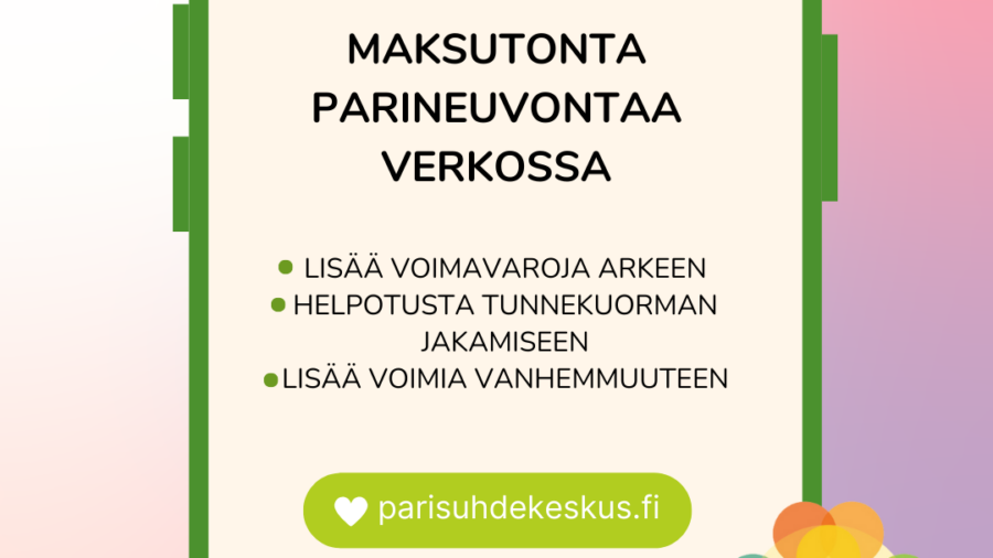 Parineuvontaa verkossa