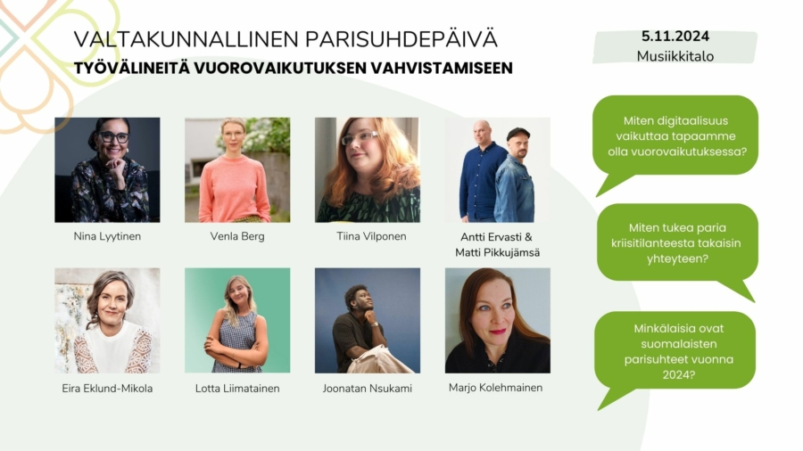 Valtakunnallinen Parisuhdepäivä 2024