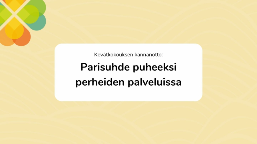 Kevätkokouksen kannanotto