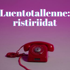 Luentotallenne: ristiriidat