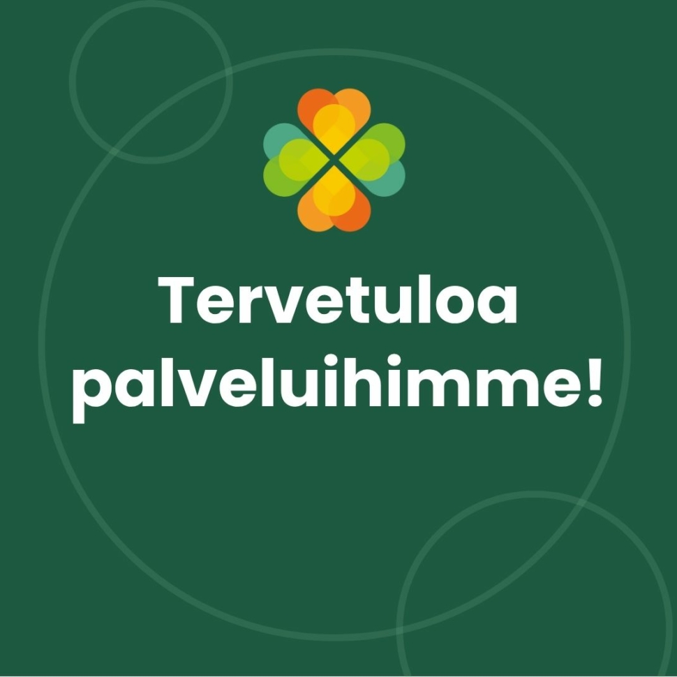 Tervetuloa palveluihimme!